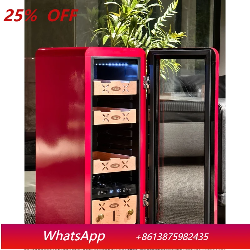 YJQ constant humidity cigar moisturizer cigar cabinet large capacity