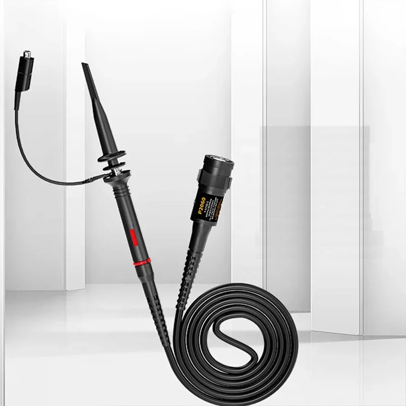 

For Oscilloscope Probe Kit P2060 featuring 60MHz Bandwidth Adjustable Attenuation and Grounding Crocodile Clips