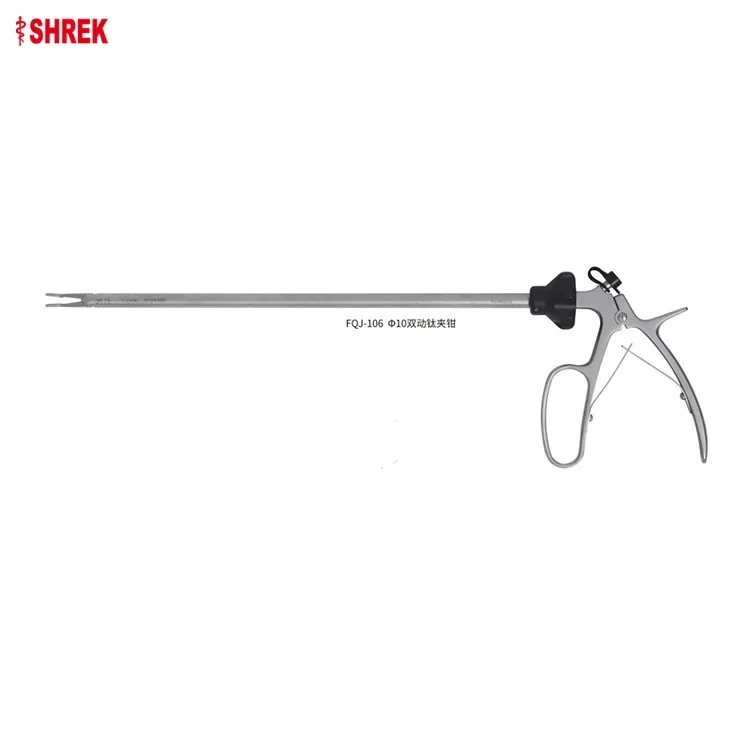 304 Stainless Steel Metal Titanium Clamp And Plastic Titanium Clip Laparoscopic Surgical Forceps Instruments