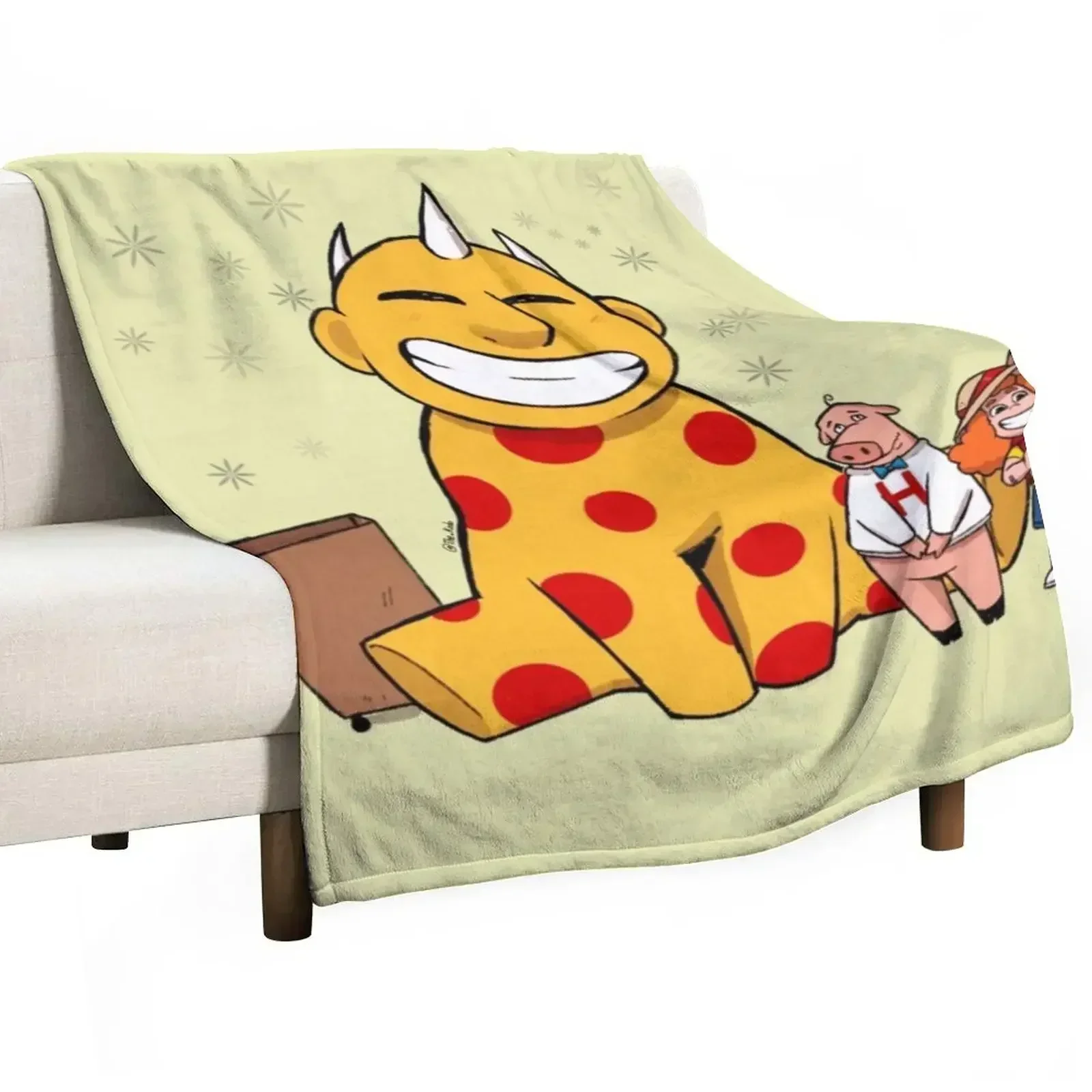 

Maggie and the ferocious Beast! Throw Blanket Stylish Couch Blanket for Home Living Room