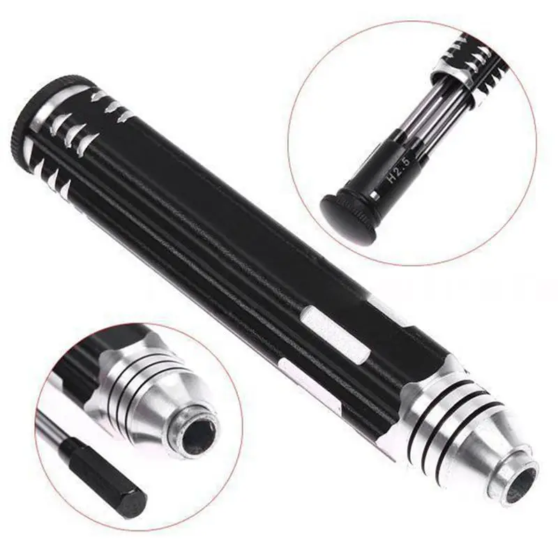 GTBL 10X 4 In 1 Hexagon Head Hex Screw Driver Tools Set 1.5-3Mm Fr RC Helicopter Car