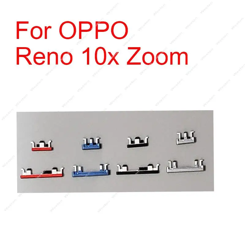 

Power On/Off Side Button For OPPO Reno 10x Zoom Volume Up/Down Side Button Power Volume Side Keypads Flex Cable Repair Parts