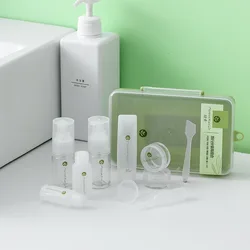10PCS Travel Cosmetic Dispenser Bottle Set Portable Cosmetic Skincare Empty Bottle Portable Spray Bottle For Airplane