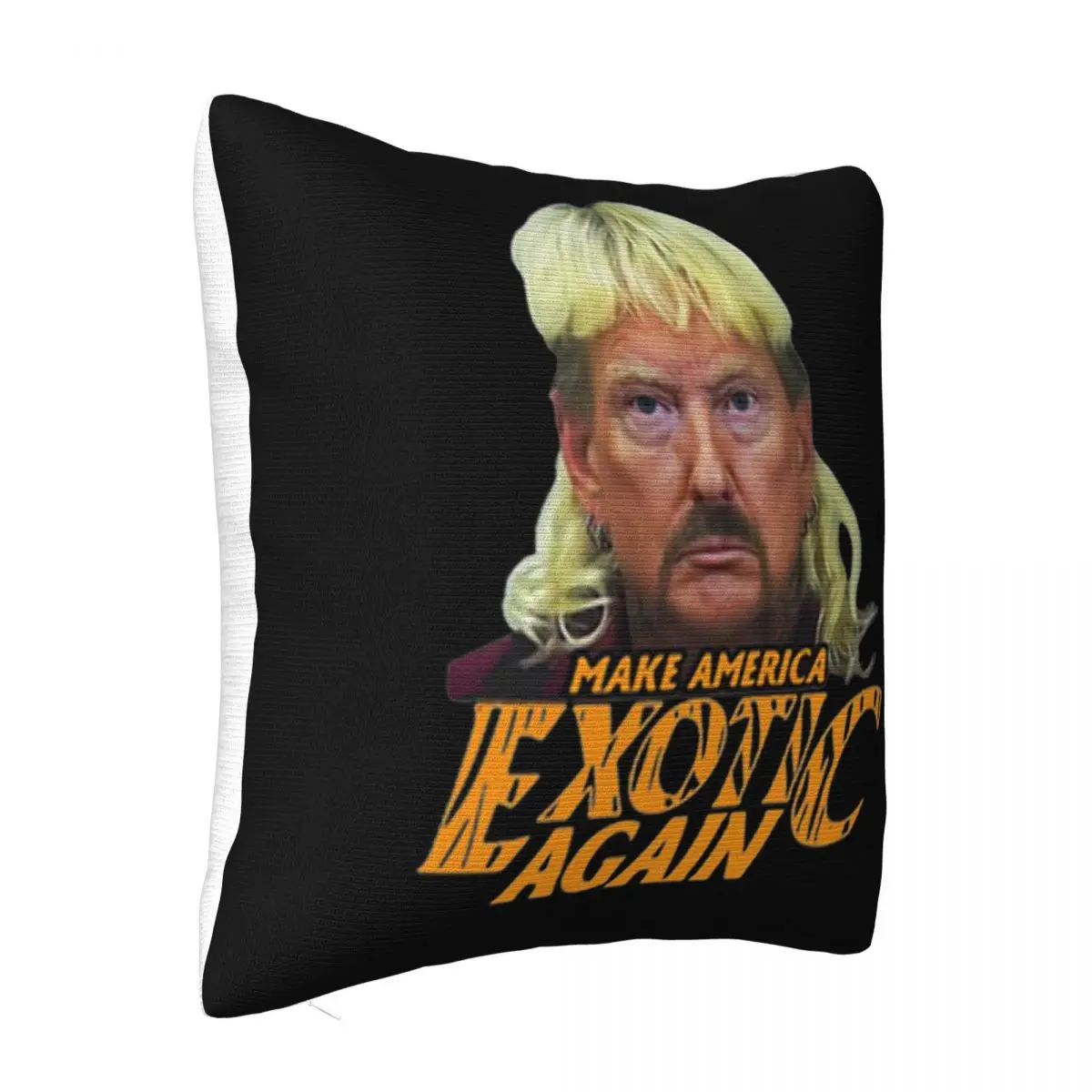 Joe Exotic Make America Exotic Again Trend Punk Graphic Letter Many Colors Unique Autumn Boy Text Solid Color Pillow Case