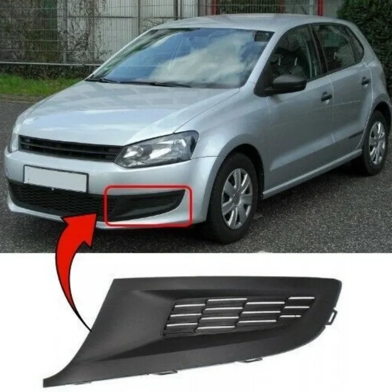 

Automobile Front Bumper Anti-Fog Grille Cover Trim For The Volkswagen Polo Mk8 Model (2009 - 2014 Models) Car Front Bumper Decor