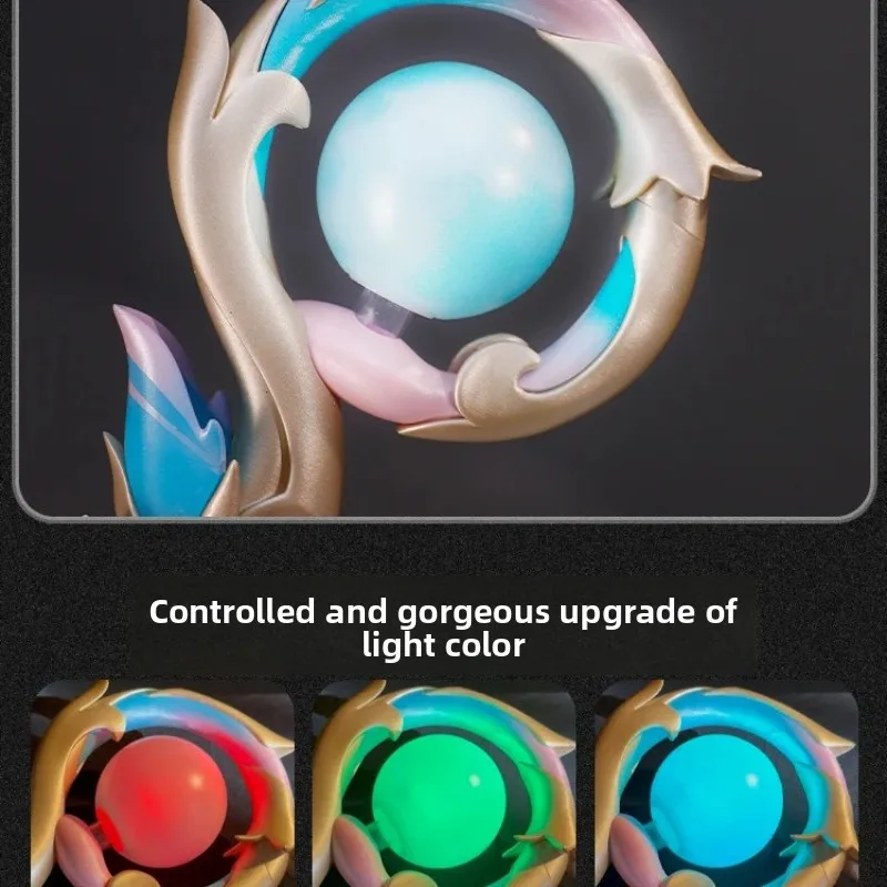 

Collapse Star Dome Railway cos Service Pansy Glowing Magic Staff cosplay props, variable light magic ball