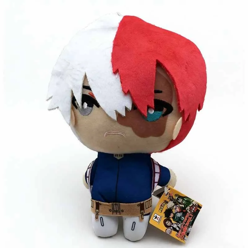 @@2026 Anime 25cm My Hero Academia Plush Toys Cartoon Izuku Midoriya Katsuki Bakugou Shouto Todoroki Stuffed Dolls Kids Gifts---