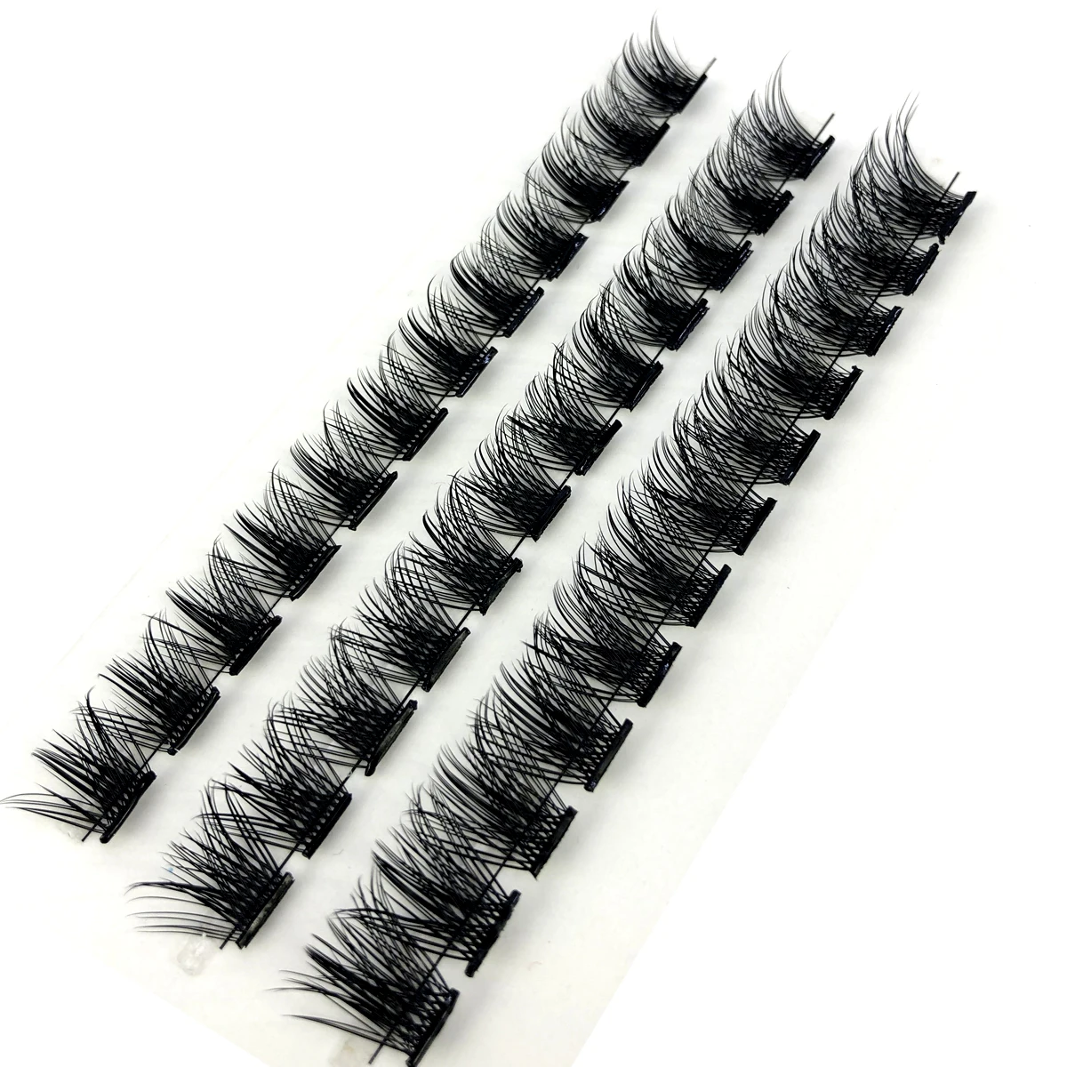 HBZGTLAD Selbstklebendes Wimpernbündel 36 DIY-Verlängerungen Natürlich Aussehende Wimpern Wiederverwendbar – Detail 15