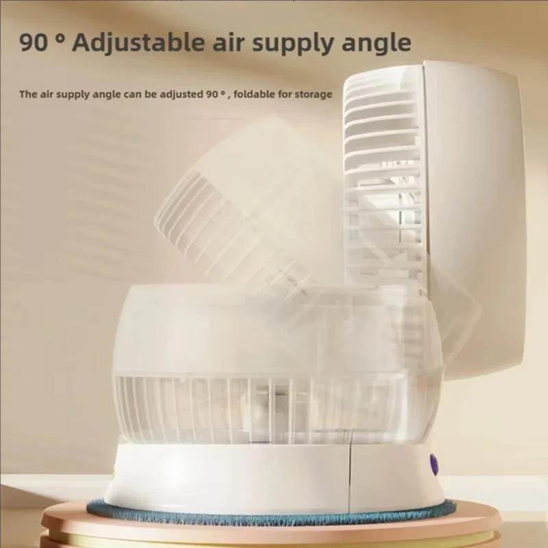 Portable Solar Fan with USB Charging Outdoor & Camping Use Personal Cooling Device