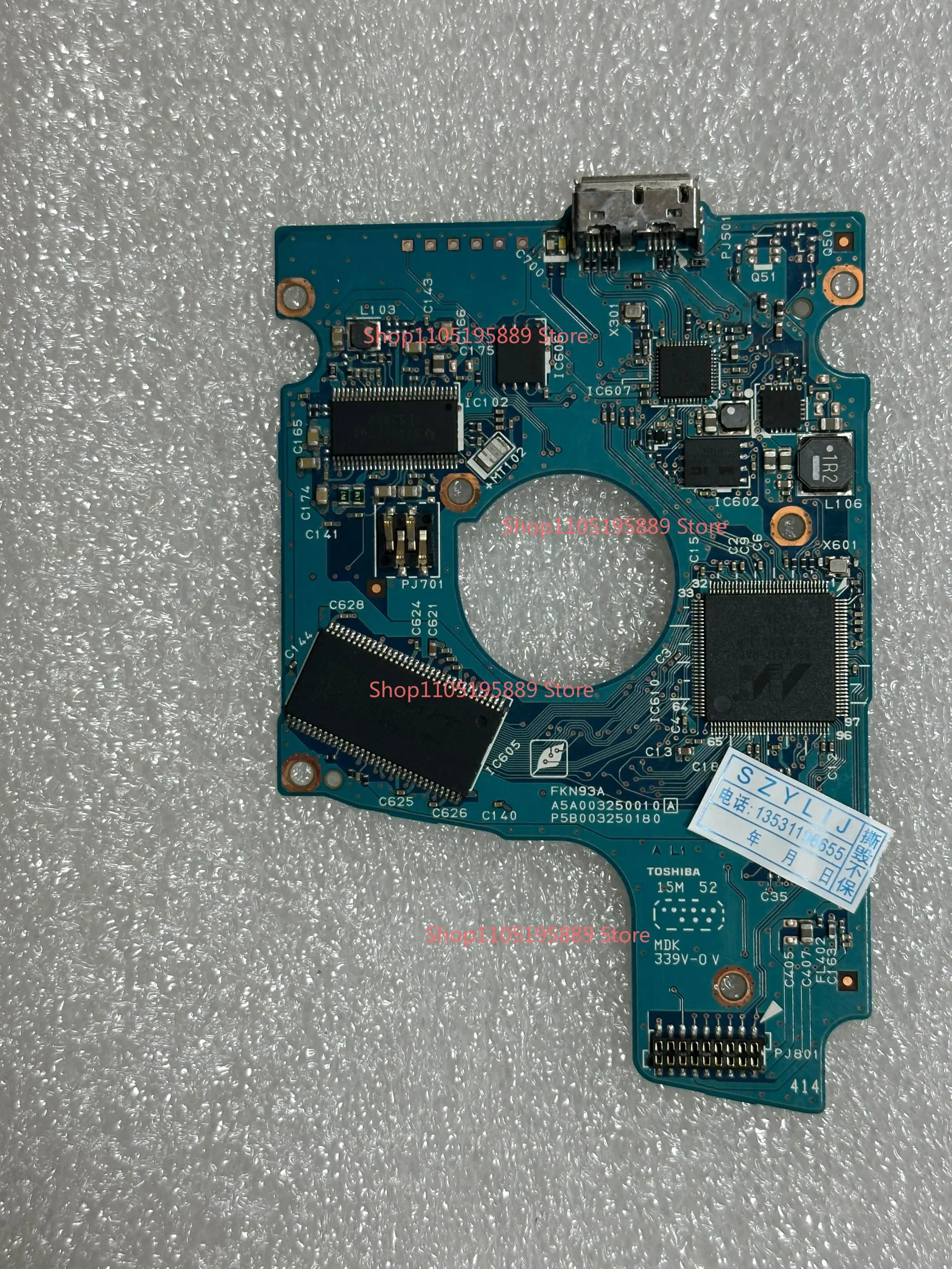 

Плата печатной платы мобильного жесткого диска USB 3.0 G003250A MQ01UBD100 MQ01UBD075 MQ01UBD050 500G 750G 1 ТБ 2 ТБ