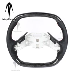 Fit For Chevrolet Corvette Camaro C5 C6 C7 C8 ZR1 Z06 ZL1 LED Carbon Fiber Steering Wheel