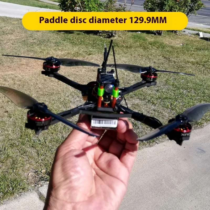 Gemfan Qianfeng 5126-2 Lima Inci Tiga Lubang Dua Bilah Pendorong Fpv Model Pesawat Baling-Baling Efisiensi Tinggi Baling-Baling Jarak Jauh