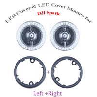 Spark LED Cover & LED Cover Mounts Sets Repair Parts For DJI Spark Drone Lampshade Replacement Accessories