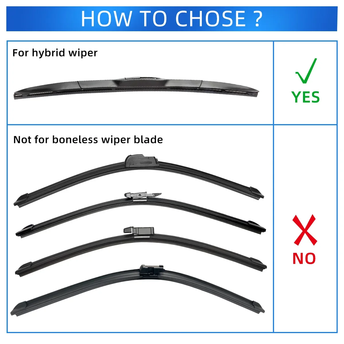 8mm Strips Insert Rubber Strip Blade 14\