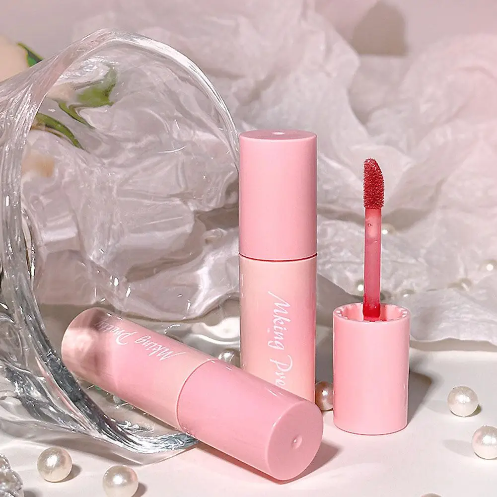 Lápiz labial líquido mate, resistente al agua, terciopelo de larga duración, ligero, brillo de labios, antiadherente, maquillaje, cosméticos, copa de labios, nutre