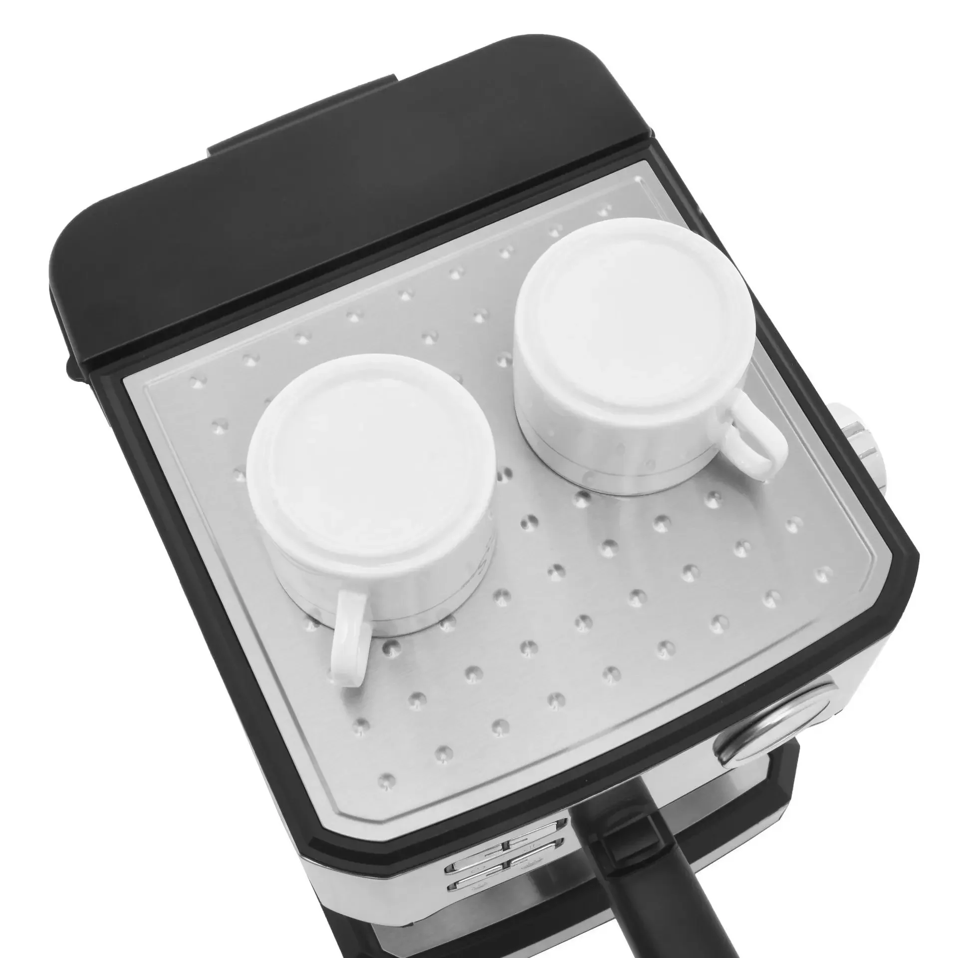 ماكينة صنع القهوة الإيطالية شبه الأوتوماتيكية للمكتب المنزلي ذات الضغط العالي مزبد بخاري مركز ORM-6836