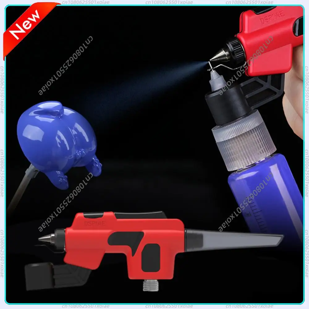 PT-AB Painting Tools with Marker Rack No-Clean Airbrush No-Wash Airbrush Quick Paint Change Hobby DIY Craft Tools