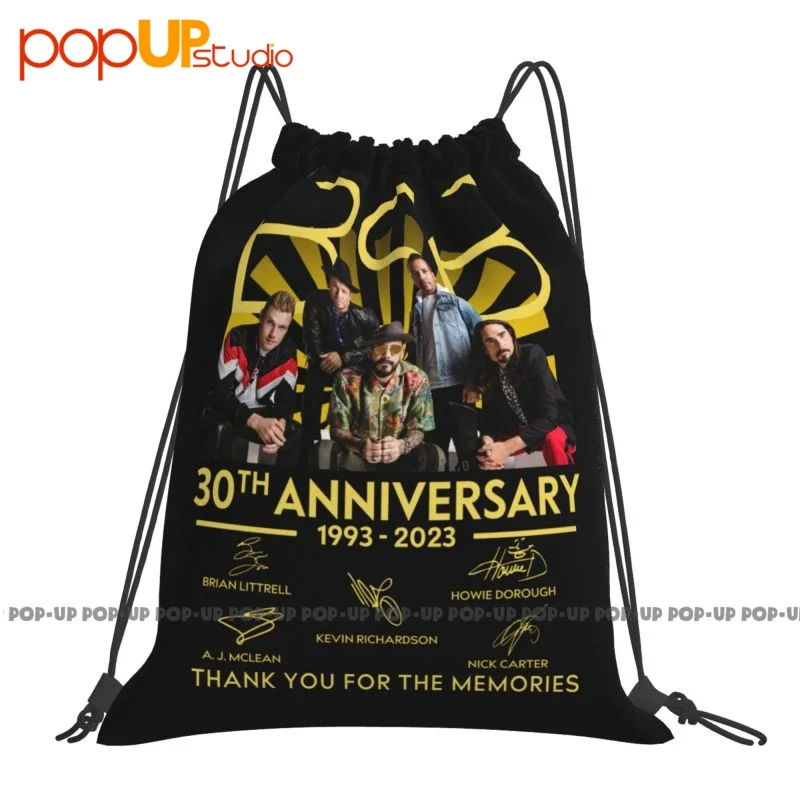 30Th Anniversary 1993 2023 Bsb Backstreet Boys Thank Memories Signed Drawstring Bags Gym Bag Hot Art Print