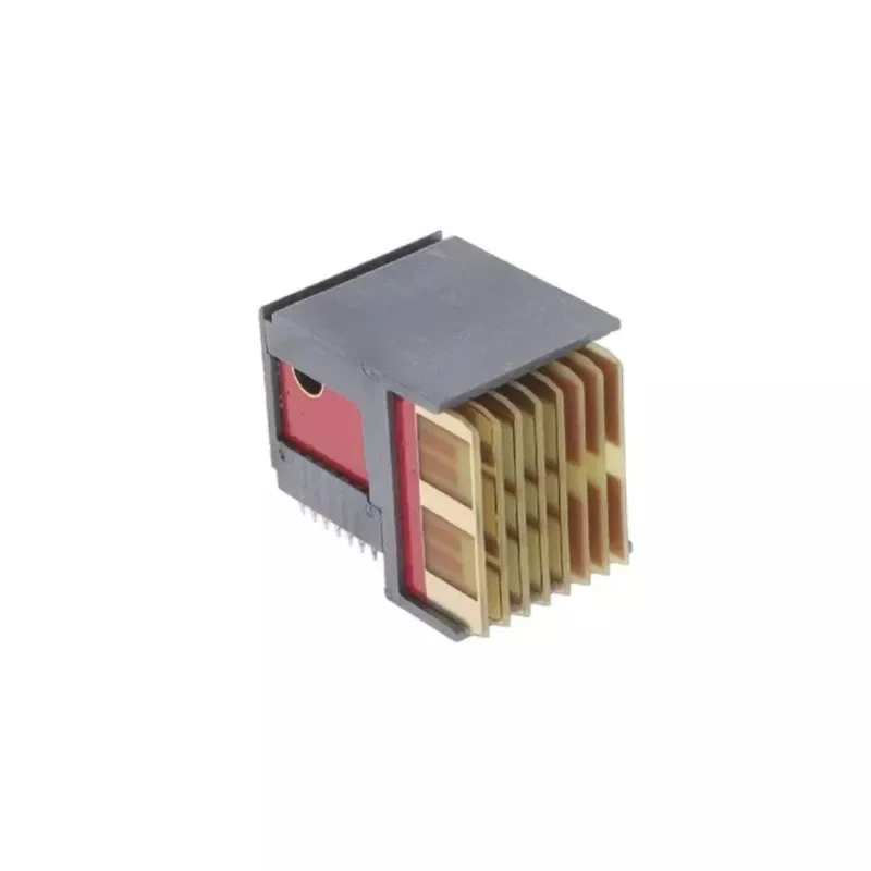 

RVPX-P08VM1 56P Connector Plug Male VITA 46 Half Left End Evolution Series Through Hole Right Angle