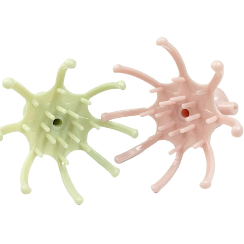 

1 шт. массажер для головы, массажер для кожи головы, релаксационный массажер для тела, удаление мышечного напряжения, усталость, пластиковый расслабляющий массажер для головы