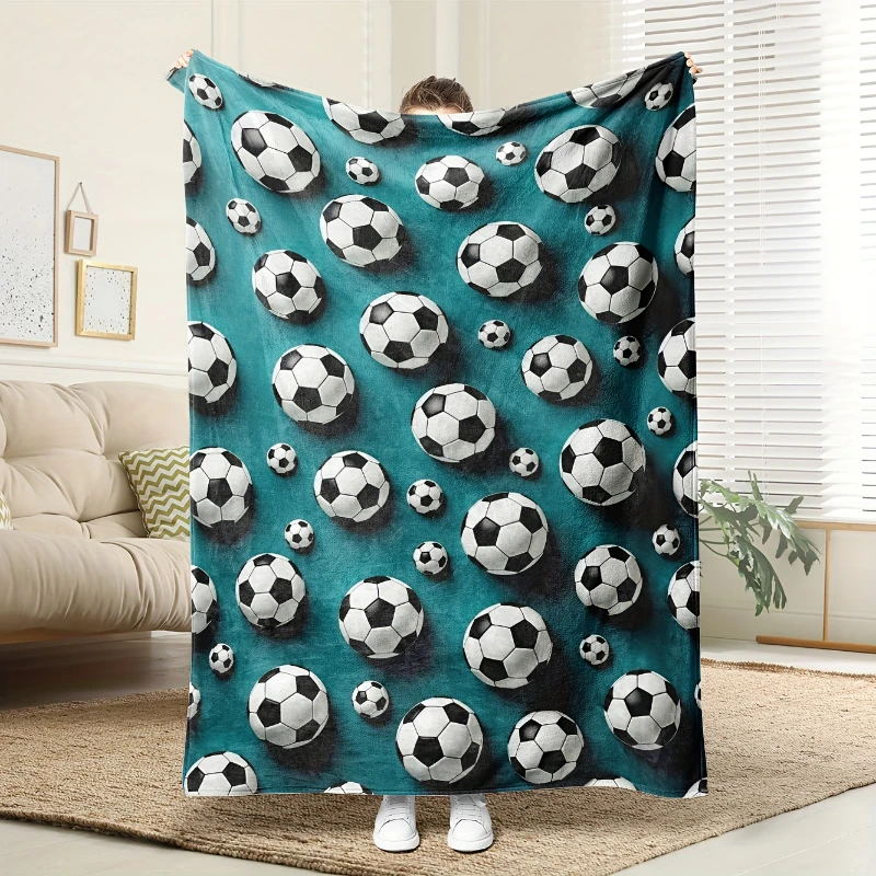 Baseball Stitch Seamless Pattern Print Throw Blanket,warm,sofa,sports room,lounge,ideal for hobby relaxation,birthday gifts