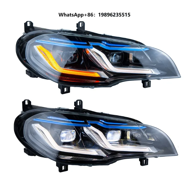Modified E70 Headlight LED Headlight Xenon Update Led Headlamp No AFS Complete Plug and Play