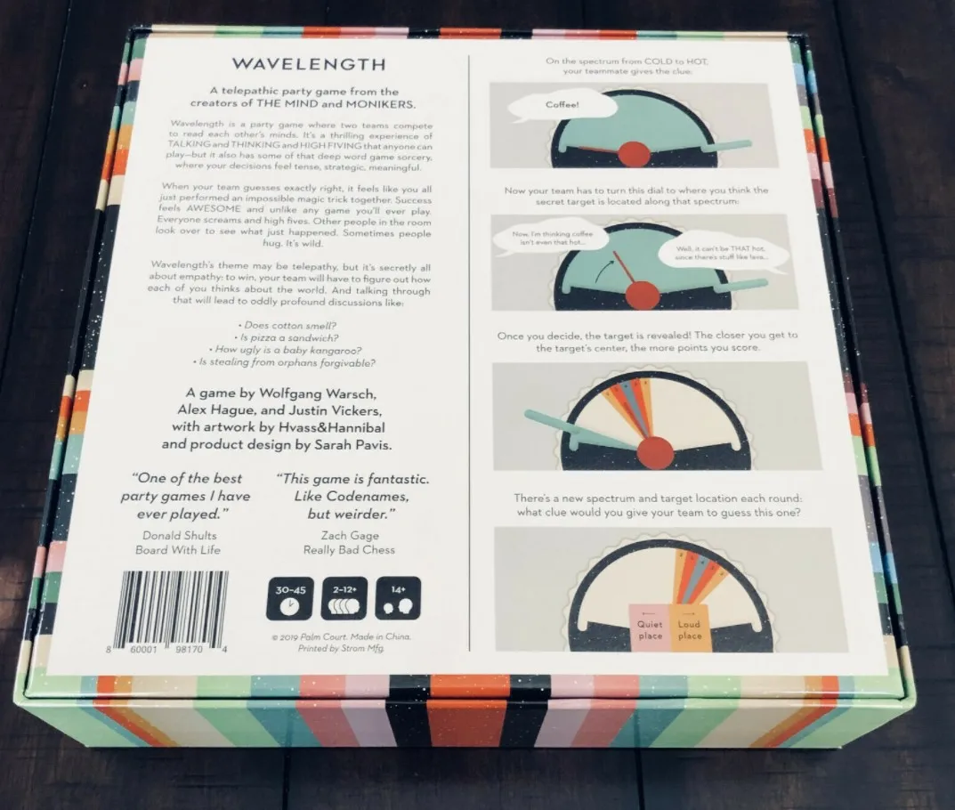 CMYK Wavelength: The Party Game Show in a Box 2-12 Players Ages 14+ from