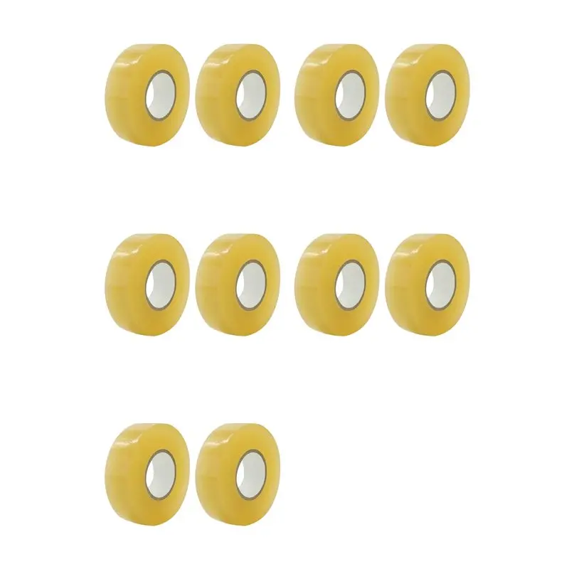 L71A 10Pack Hockey Tape Multipurpose Clear Shin Pad Sock Tape Roll Sports Gear 2.4Cmx28m