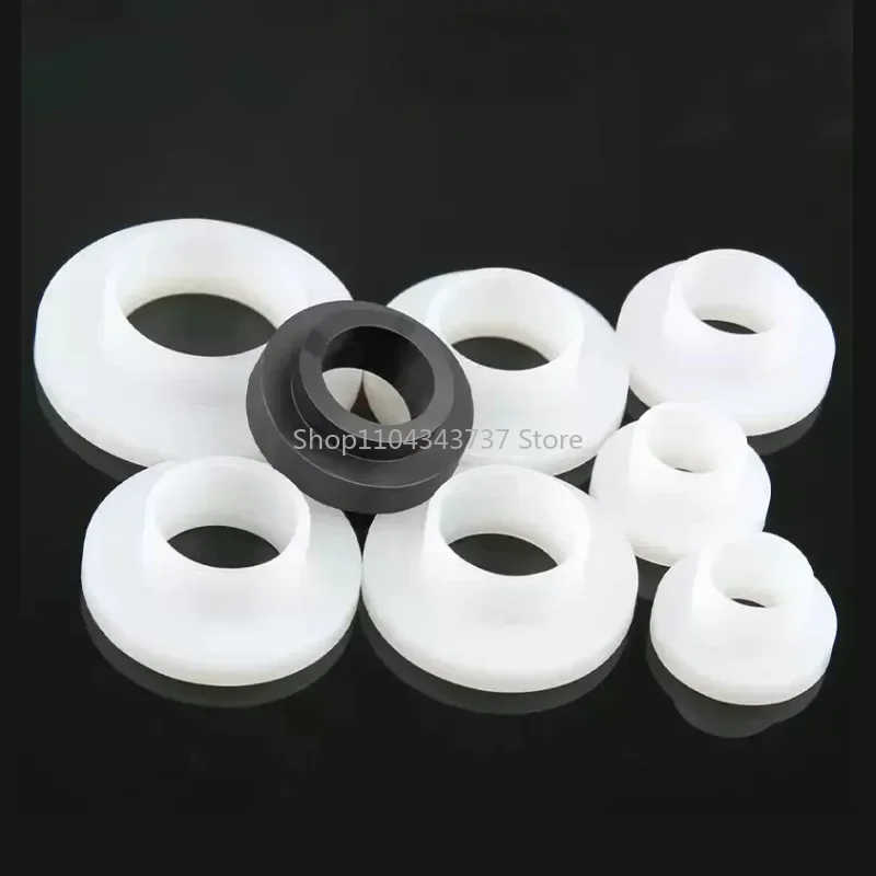 T-Shaped Nylon Washer M2M3M4M5M6M8-M16 Nylon Transistor Gasket Insulation Spacer Seal Groove Ring Bushing Screw Thread Protector