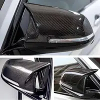 Cubierta de Espejo Retrovisor con Patrón de Fibra de Carbono para Suzuki Swift 2018-2025, Protector Decorativo de Espejo Lateral Estilo Cuerno ABS T J6Z5