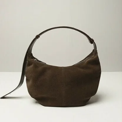 

Nothing Written23 New Suede Nylon Underarm Dumpling Bag Crossbody oulder Bag Korean Sle Commuter Bag for Women