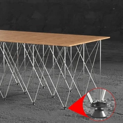 Spider Leg Foldable Adjustable Height Workbench Heavy Duty Bearing 1600kg Stainless Steel Space-Saving Design Workbench with Bag