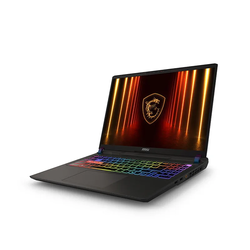2025 MSI Vector A16 HX كمبيوتر محمول للألعاب 16 بوصة 2.5K QHD 240 هرتز IPS شاشة Netbook AMD Ryzen R9-8940HX 96GB 4TB RTX5070Ti Notebook