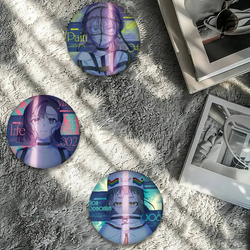 Anime Milgram Logo Kreative Weiche Anstecknadeln aus Weißblech Tier-Icon Brosche Revers-Rucksack-Abzeichen Zubehör Pin