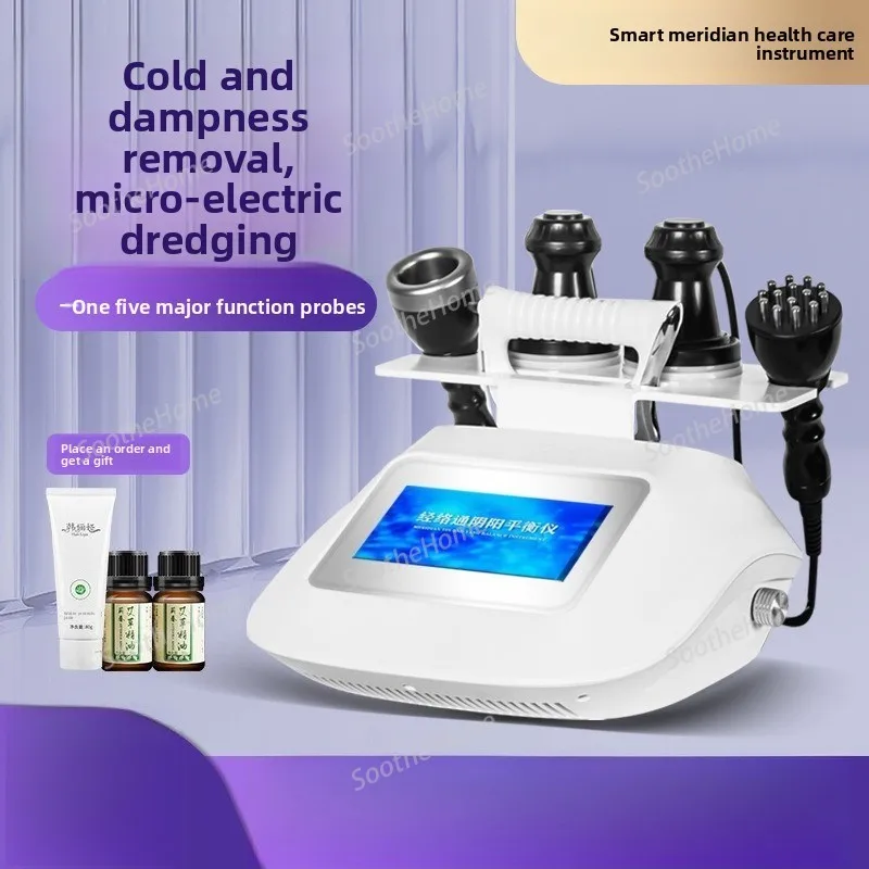 Meridian Electrotherapy Device - Microcurrent Shoulder & Neck Physiotherapy Health Instrument Facial Machine