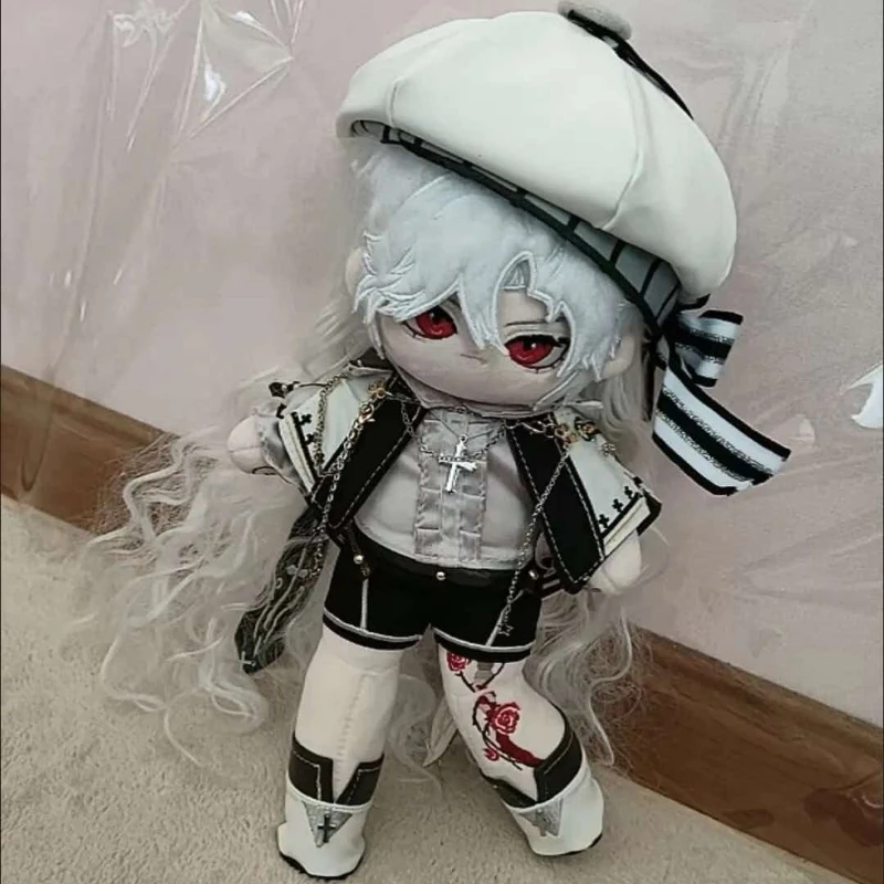 30cm Game Love and Deepspace Sylus Kawaii Cosplay Anime Soft Cotton Adorable Features Doll Body Long Leg Toy Figures Fans Gift