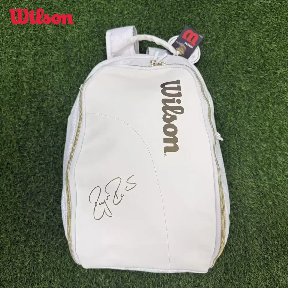 Wilson Multi-function  Large Capacity Tennis Backpack Head Tennis Bag 2-3 Rackets Bag Badminton Package Tennis Racquet Backpack