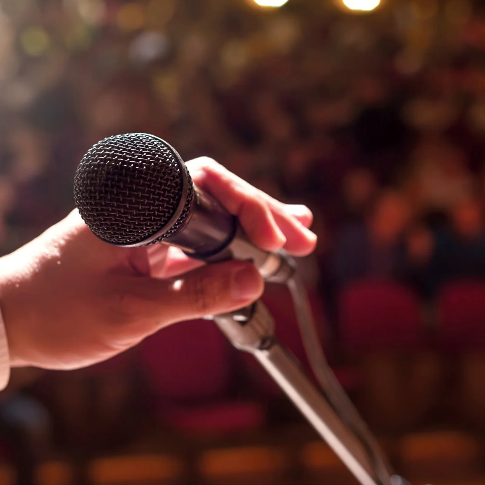 6 Pcs Microphone Clip H-shaped Lifter Clips Portable Holder Stand Support Mount Thread