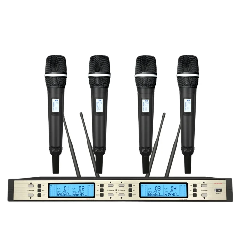Picture 7: SKM9900 Wireless Microphone System UHF Professional Wireless Dynamic Microphone Karaoke Stage Performance Handheld Microphone