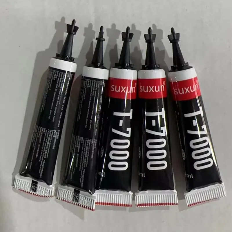 T7000 5ml Multifunctional Glue DIY Mobile Phone Screen Frame Epoxy Sealant Super Black Liquid Glue T-7000 Nail Polish