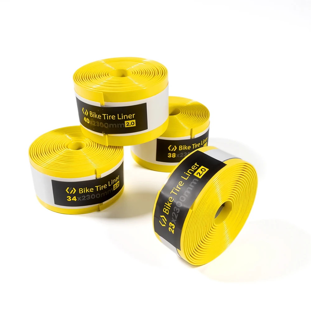 

CNCLOL Bike Tire Liner 23-40x2300mm TPU Anti-Puncture Belt with Adhesive for Road MTB Bicycle