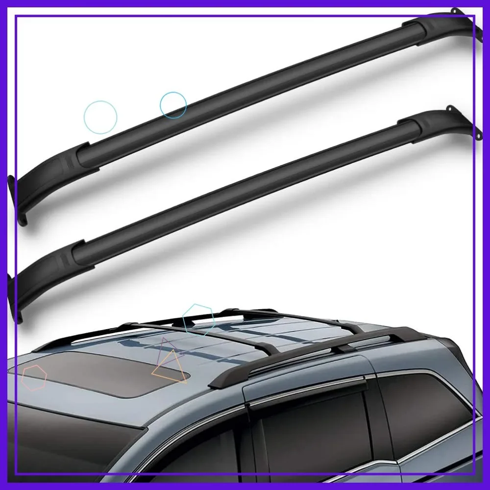 유니버설 카약 루프랙 크로스바 SUV용 2015-2020, 알루미늄 화물 레일, 2개