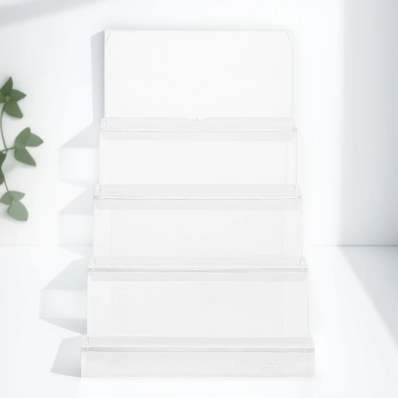 

4-Layer Acrylic Wallet Display Rack Premium Sturdy Multi-Function Countertop Stand for Home Shop Mall Desktop Mask Phone Storage