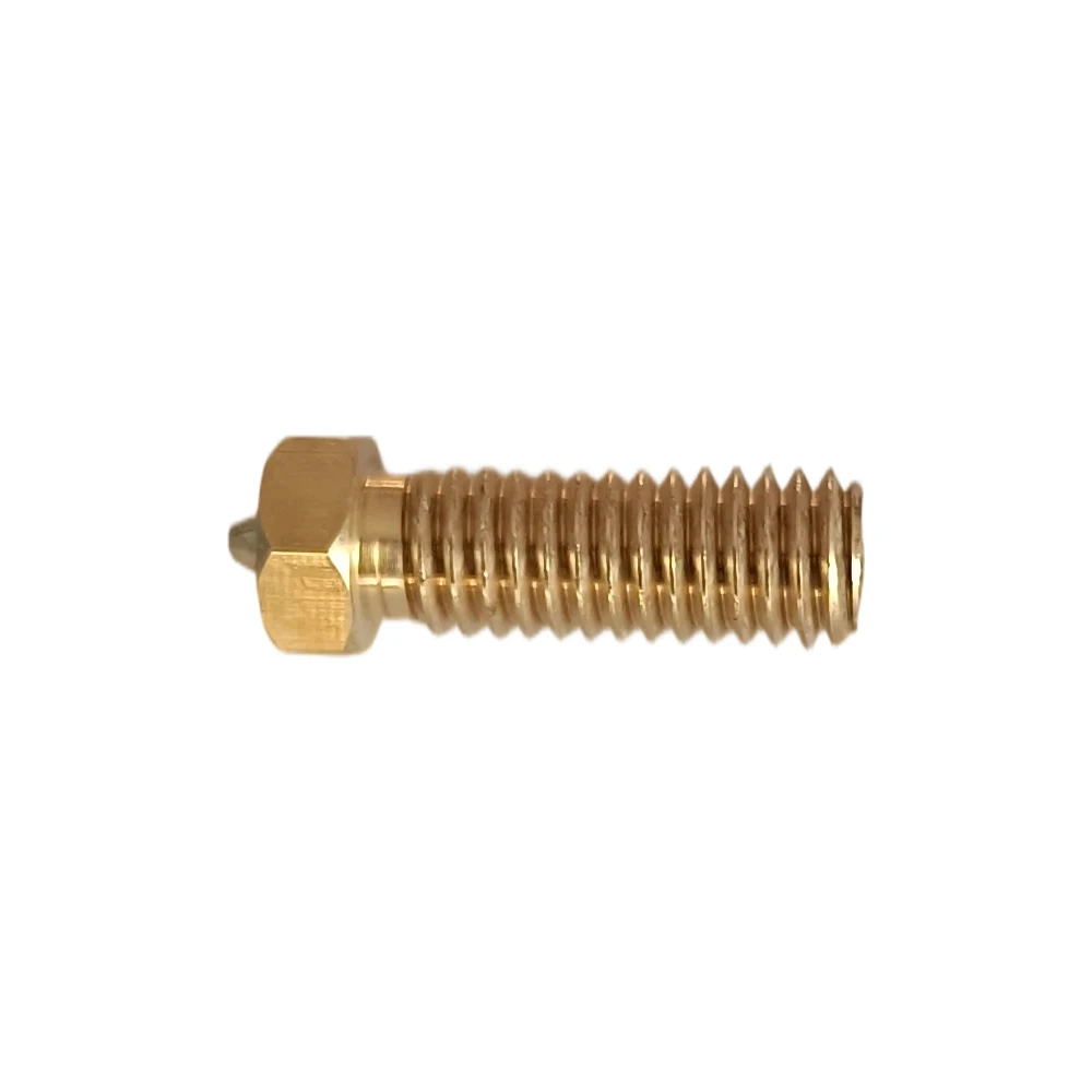 100PCS Nozzles Double Holes For FLSUN V400 3D Printer Hotend Extruder Part Print Brass Head 0.4mm Wholesale
