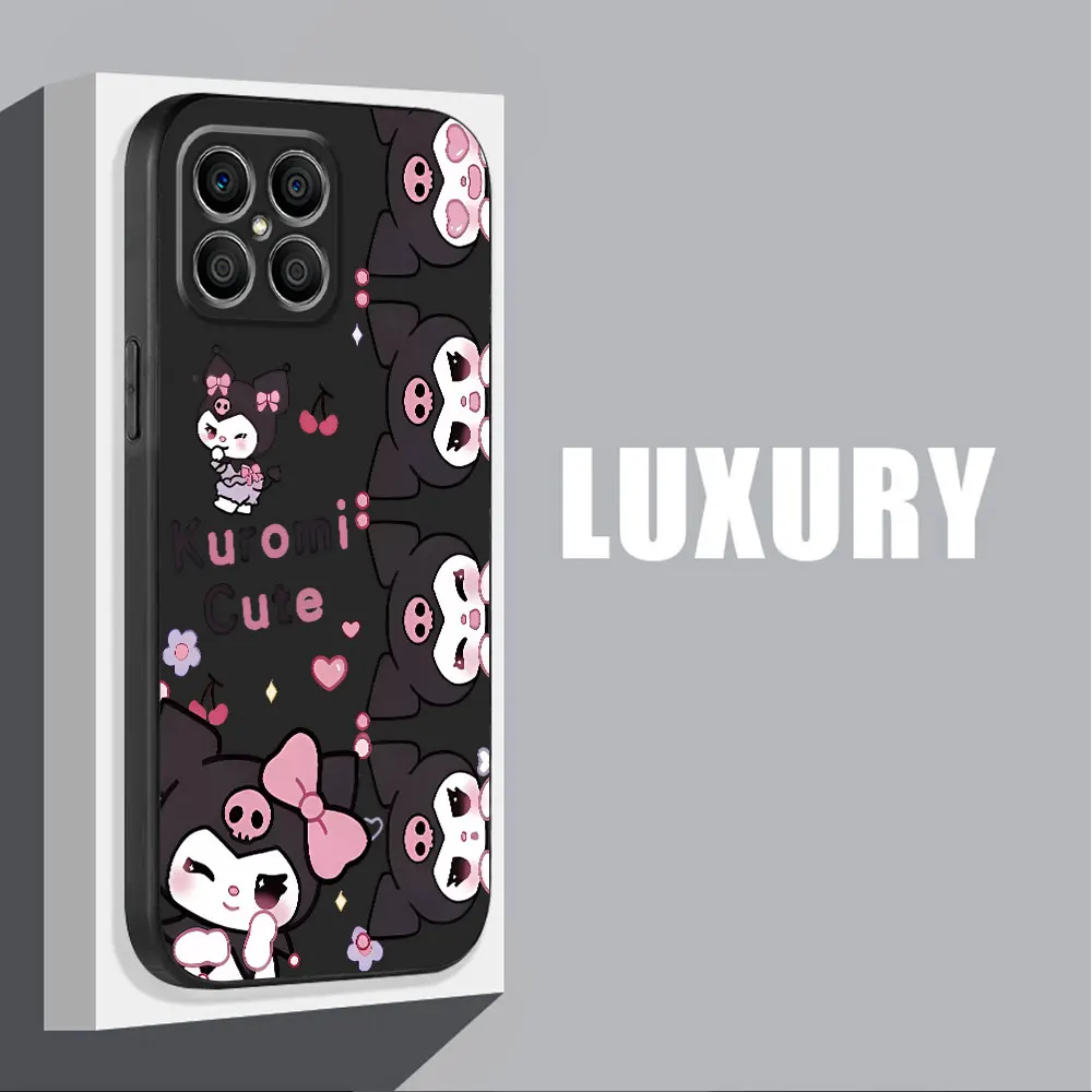 Handy hülle für Ehre 90 Pro 8x x7 x8a x6a 70 magic5 lite x9a x6 x8 magic5 coque silikon sanrio kuromi melodie abdeckung