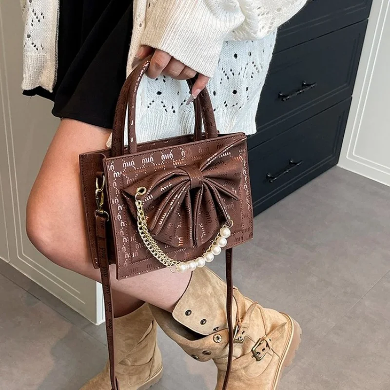 

Модная роскошная брендовая кожаная женская сумка на плечо, известная дизайнерская элегантная классическая современная винтажная повседневная сумка ​