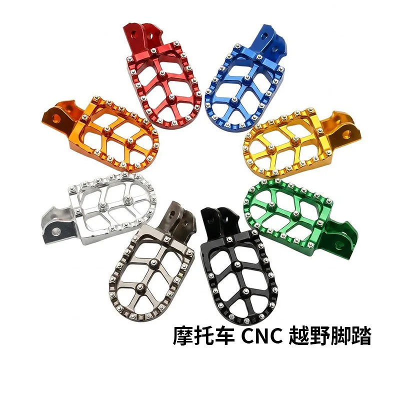 Ebike Pedals For Surron Hyper Bee FootRest Foot Pegs CNC Aluminum Dirt Pit Motor Electric Bike Motorcycles Accessories