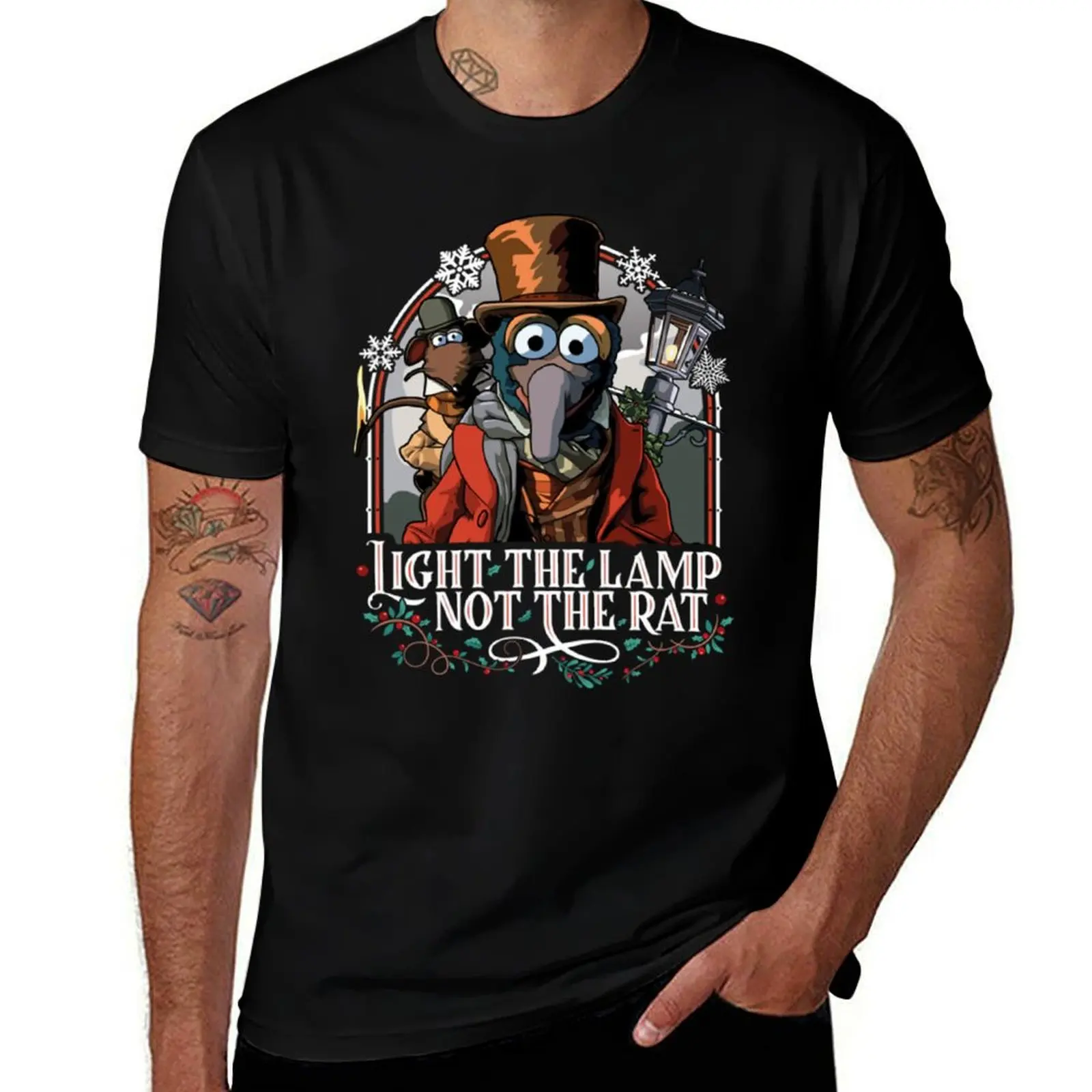 Muppet Christmas Carol - Gonzo & Rizzo T-Shirt printed t shirts for man T-Shirt