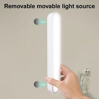 LED Night Light Table Lamp USB Rechargeable Magnetic Dimming Table Lamp Computer Reading Table Lamp Bedroom Study Office