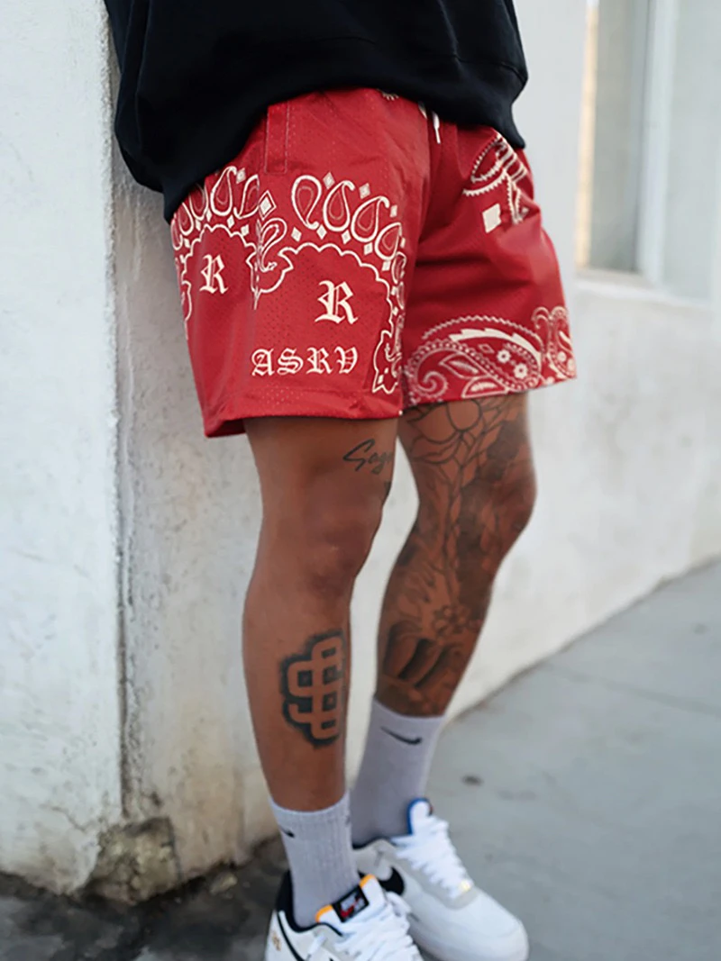 

Мужская спортивная одежда Spor Me orts Qui Dry длиной пять четвертей для тренировок по бегу, пляжная одежда, прямые ноги, полиэфирное волокно, молодежная энергия